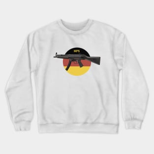 MP5 Submachine Gun with German Flag Crewneck Sweatshirt